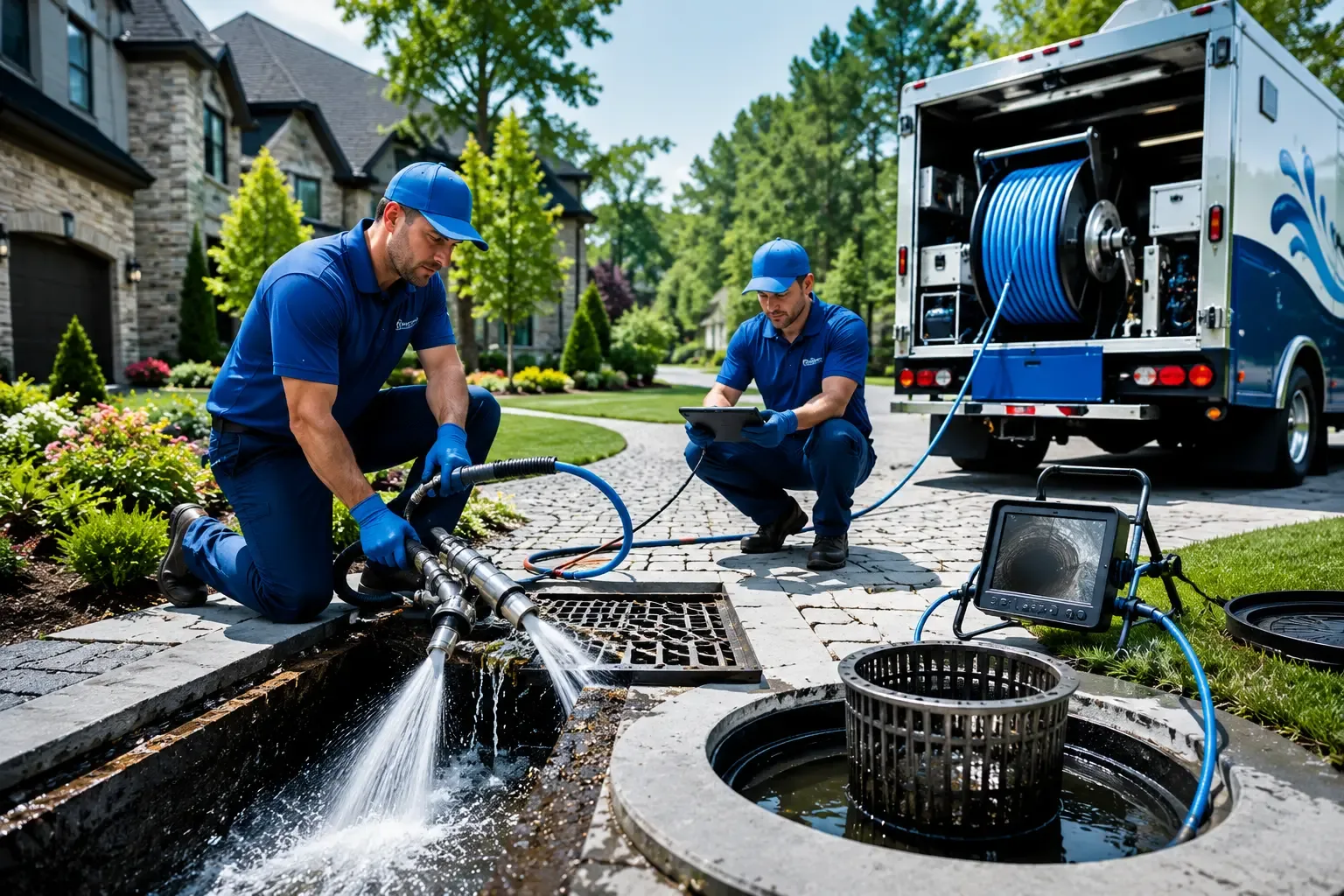 Local outdoor drain cleaning professionals in Hydro, OK